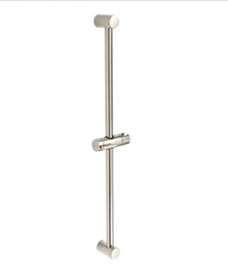 American Standard 1660730.013 30" Round Shower Slide Bar w/ Bracket Nickel - Picture 1 of 5