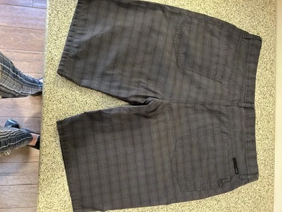 VANS Ligero Gris Apagado Cuadros Talla 34 Cintura Con Bolsillos Delanteros Y Traseros Foto 1 de 2