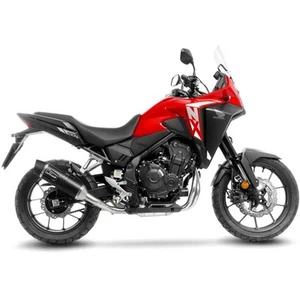 14314EB TERMINALE SCARICO LEOVINCE LV ONE BLACK HONDA CB 500 X 2022 2023 - Foto 1 di 4