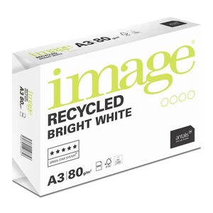 Image Bright White Recycled Printer Paper A3 80Gsm Box 5 Reams - 623526 - Afbeelding 1 van 1