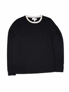 Nordstrom Pullover Damen Medium Schwarz 100% Kaschmir Rundhals Pulli C51 - Bild 1 von 5