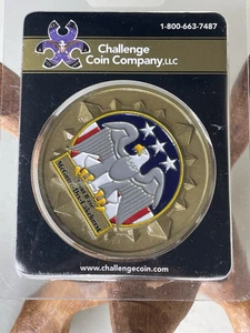 NEW Challenge Coin Joint Base MDL McGuire Dix Lakehurst Military Color With Case - Picture 1 of 6