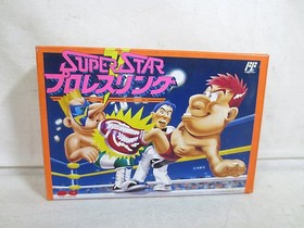 Superstar Pro Wrestling Nintendo Famicom Japan Import Free shipping FedEx DHL