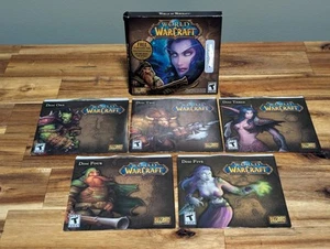 World of Warcraft (Windows/Mac, 2004) 5 Disc Set w/ Key , No Box or Manual - Picture 1 of 4
