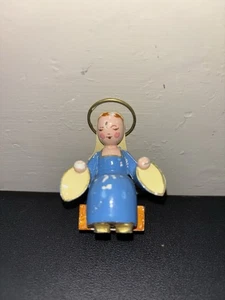 Vintage Maria Heiligenschein Erzgebirge Steinbach Krippenfigur Holz GERMANY - Bild 1 von 6