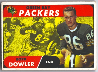 1968 Topps Boyd Dowler #105 - Image 1 of 2