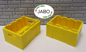 (A8/18/3) LEGO 2x30150 Crate Crate Box with Handles 3x4x2 Yellow