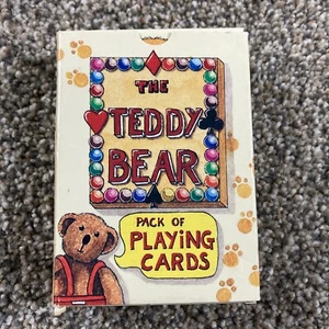 The Teddy Bear Pack of Playing Cards Peter Wood Game Deck Andrew Jones - Picture 1 of 5