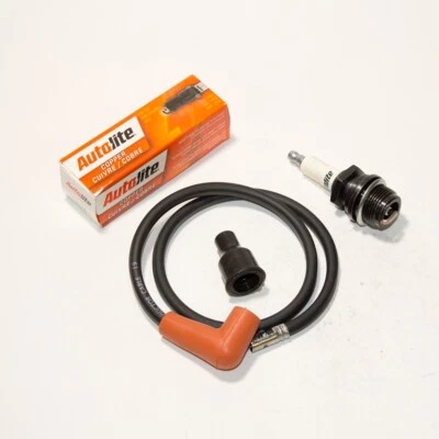 Gravely Model L Spark Plug / Spark Plug Wire PNs 1709 & 1731 for Slanted Plug Ls - Image 1 of 2