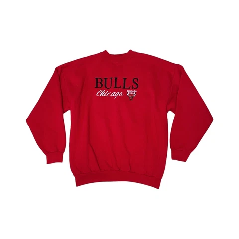 Vintage 90s Michael Jordan Chicago Bulls Crewneck Sports Sweatshirt NBA XL Cover