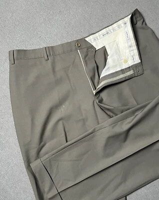 Pantalones Armani Collezioni Para Hombre 40x33 Gris Pierna Recta Dobladillo Italia Foto 1 de 4