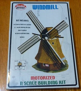 Kit de construcción modelo Power N #1578 -- molino de viento motorizado - Imagen 1 de 1
