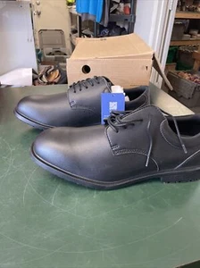 Shoes for Crews Men's Cambridge Slip Resistant Shoes Size 13 Wide Black 6006W - Picture 1 of 13