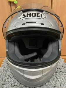 SHOEI X-TWELVE X-12 M size light silver motorcycle helmet jet Japan - Picture 1 of 8