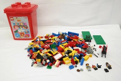 LEGO System 1707 20th Anniversary Jackpot Bucket Base Plates Minifigure AS IS TF - Image 1 of 4