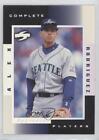 1998 Score Rookie Traded Complete Players Sample Alex Rodriguez #3A