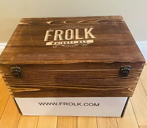 Frolk Whiskey & Decanter Set - Decanter,2 XL Glasses Gift Set Men & Women - Picture 1 of 8