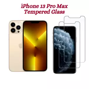 Protector de pantalla de vidrio templado iPhone 14 13 Pro Max, 13 Mini 14 plus 13 - Imagen 1 de 6