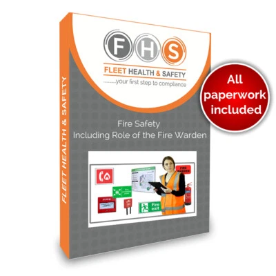 Fire Safety DVD – Including Role of the Fire Warden  Incl all Paperwork - Image 1 of 3