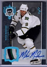 2007-08 The Cup Black Patches Autograph #70 Mike Modano 1/1 *S731