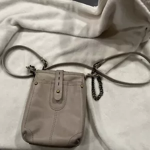 DIBA TRUE Tan Light Brown Soft Leather Crossbody LEATHER - Picture 1 of 13