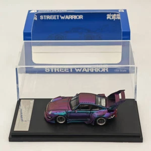 SW 1:64 Porsche RWB 993 Racing Sports Classic Model High Spoiler Diecast Car - Picture 1 of 6