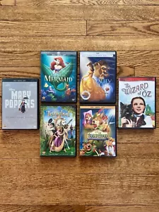 Disney Little Mermaid Beauty & The Beast Tangled Wizard Of Oz Mary Poppins +1 - Picture 1 of 20