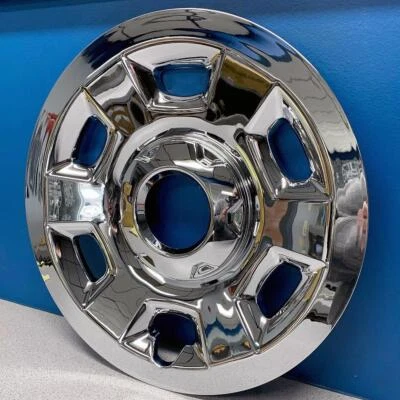ONE SINGLE 2015-2020 CHEVROLET COLORADO IMP-93X 16" STEEL RIM CHROME WHEEL SKIN - Image 1 of 4