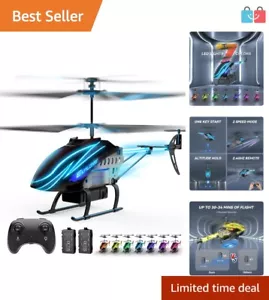 Remote Control Helicopter with Altitude Hold & Safety Features for Kids - Picture 1 of 11