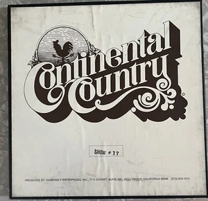 Continental Country, Radio Show, Diamond P Enterprises, Vinyl LP, Box, Show #17 - Picture 1 of 4