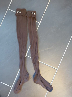 Tommy Hilfiger Strick Overkneestrümpfe Kniestrümpfe Overknees Wolle Gr 39-42 NEU - Bild 1 von 3