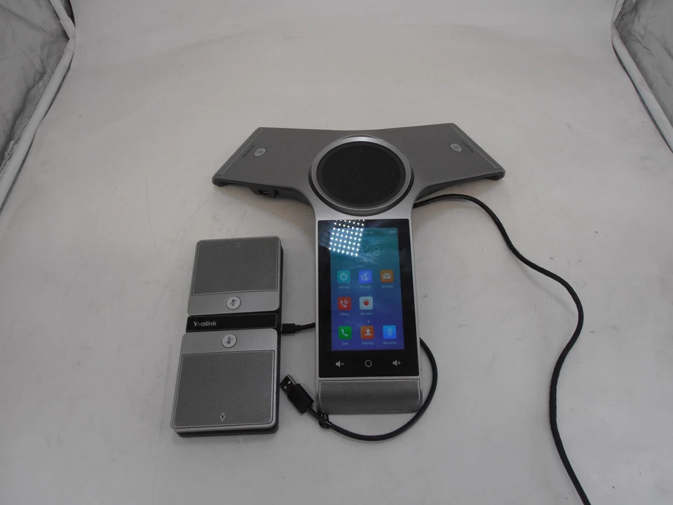 Yealink CP960 Touchscreen Conference Phone & CPW90 Wireless Speakers - Image 1 of 1