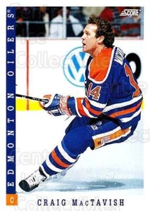 1993-94 Score Canadian #8 Craig MacTavish - Picture 1 of 1