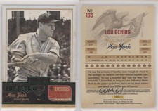 2013 Panini America's Pastime Green /10 Lou Gehrig #165 HOF