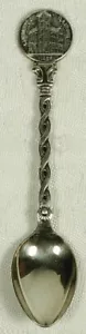 WOODSTOCK ILLINOIS SILVERPLATE SOUVENIR SPOOON - Bild 1 von 3