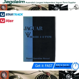 New Jaguar E-Type Original Repair Workshop Manual Manual 1971 E165/3 - Picture 1 of 1