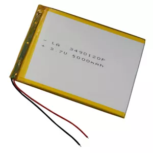 3.7V 5000 mAh Polymer Li Lipo Battery Cell 3490120 For Tablet PC GPS PDA Netbook - Picture 1 of 2