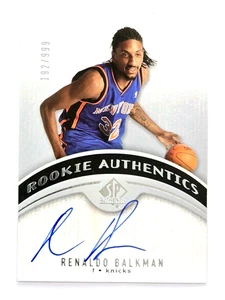 2006-07 SP Authentic Renaldo Balkman Rookie Authentics Autograph /999 #110 - Bild 1 von 2