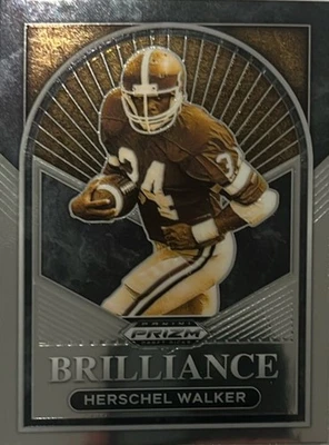 2023 Panini Prizm Draft Picks Brilliance#14 Herschel Walker - Image 1 of 3