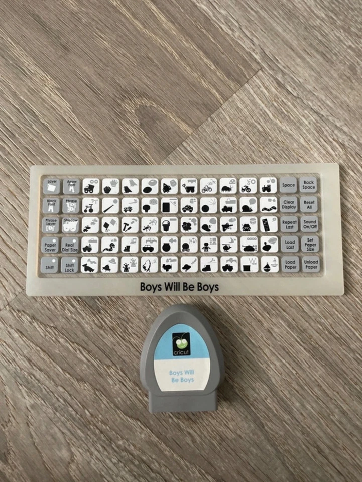 Cricut 男孩 Will Be Boys 卡带 — 第 1/1 张图片