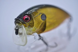Megabass Over Rev Crank O.R.C. 70mm 5/8oz Crankbait GG Megabass Black Gold VG - Picture 1 of 10