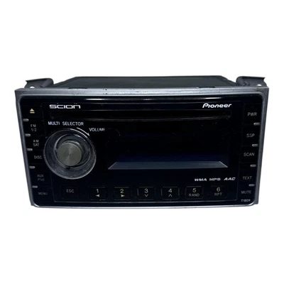 2006-2011 Toyota Scion TC XB XD AM FM Radio CD Player PT546-00081 Pioneer T1809 - Image 1 of 4