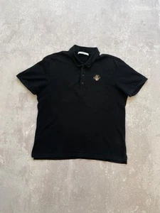 Givenchy Paris Poloshirt Herren XL schwarz Baumwolle kultige Rottweiler Stickerei - Bild 1 von 14