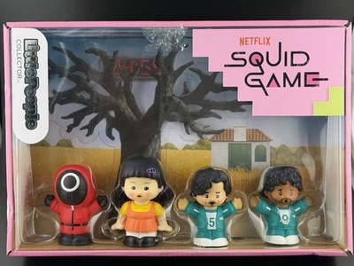 2024 Fisher-Price Netflix Squid Game Little People Collector 4 Pack Figures New - image 1 of 2