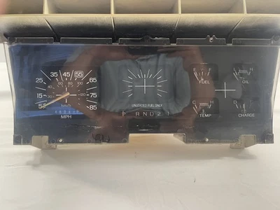 1980-1986 Ford F150 F250 Bronco tacômetro medidor de tacômetro painel de instrumentos manual - Imagem 1 de 4