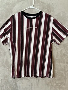 Eighty Eight Brand CALIFORNIA Men's Tshirt SZXL Vertical Stripes Short Sleeves C - Picture 1 of 5