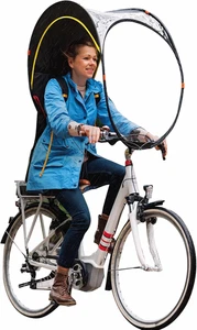 La Protezione Da Pioggia per Bicicletta Che Sostituisce L'Indumento Da Pioggia - Foto 1 di 12