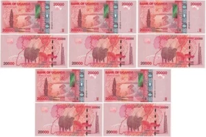 Uganda - 5 pcs x 20000 Shillings 2021 UNC Lemberg-Zp - Picture 1 of 2