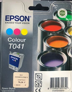 Original Cartouche Epson Colour T041 - code ean 8715946355740 - Bild 1 von 1