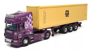 Corgi 1/50 Scale CC12930 - Scania Skeletal Trailer/Container - R.S. Carmichael - Picture 1 of 6